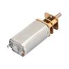 Aexit GM13-050 Round Electric Motors & Parts Gear Box 2 Terminals Electric Geared Motor DC Motor Mounts 24V 16000RPM view 2