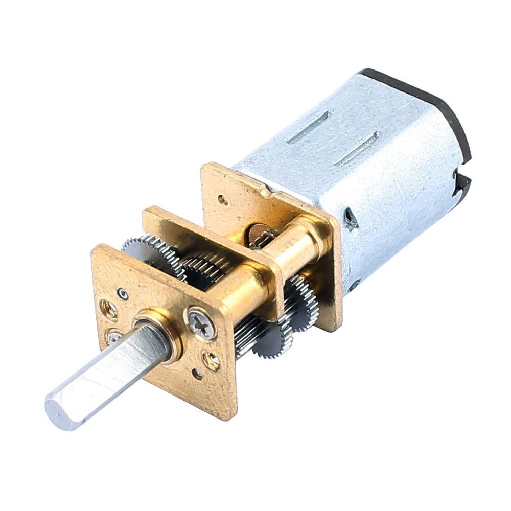 Aexit DC 3V Electric Motors 5R/Min High Torque 1:1000 Speed Ratio DC Geared Box Motor for Fan Motors Toy Model