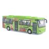 Ailejia City Bus Toy Die Cast Pull Back Buses Vehicles Mini Car Diecast Model Car Toys Lights and Music (Green) view 1