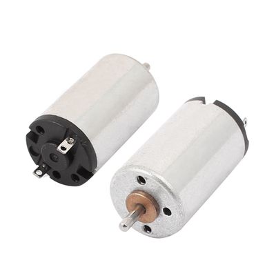 Aexit 2pcs DC Electric Motors 1.25-3.7V 22000RPM Micro DC Motor for Remote Control Toy Permanent Magnet Motors Car Robot
