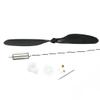 Aexit Coreless Motor Electric Motors DC 3.7V 45000RPM 8.5 x 20mm Micro Brush Motor with 1 Black Helicopter Propeller for Quadcopter Drone Model Fan Motors FPV DIY view 1