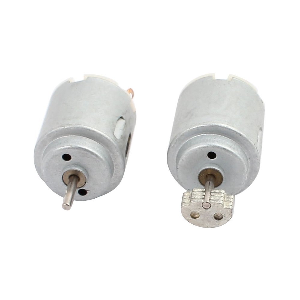 Aexit DC 1.5V-6V Industrial Motors 16500RPM Rotary Speed High Torque 140 Micro Motor for RC Pneumatic Motors Model 2Pcs
