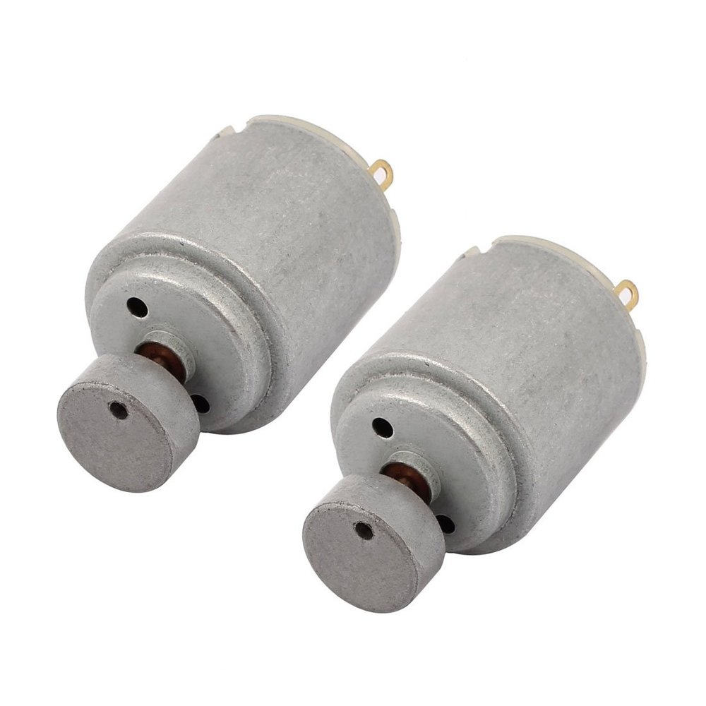 Aexit 2Pcs DC3V Electric Motors & Parts 2000RPM Cylinder Micro Vibration DC Motor for RC Motor Mounts Car Robot