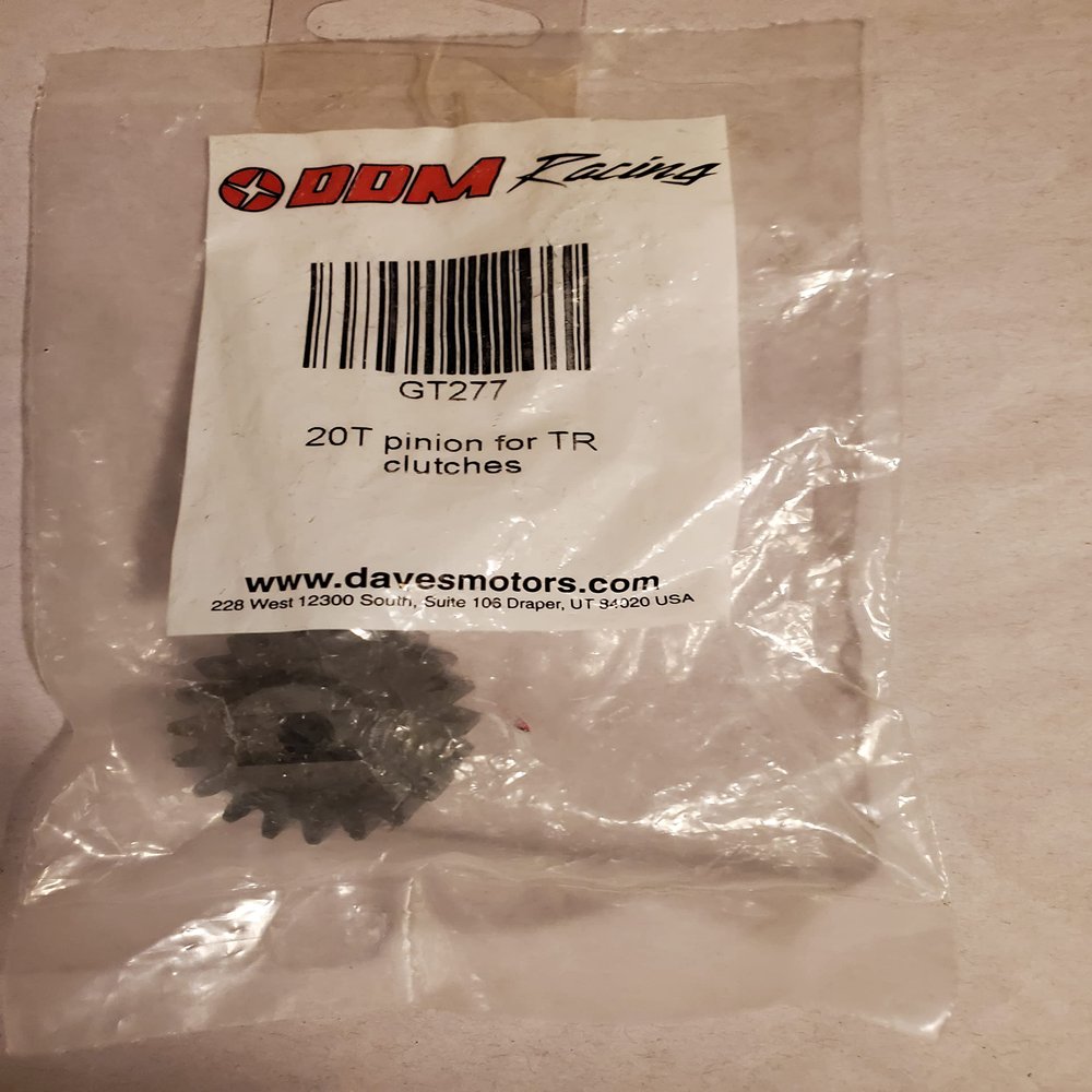 DDM Racing 20T Pinion for TR Clutches - GT277