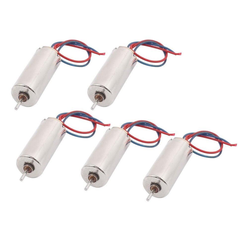 Aexit 5Pcs DC1.5-4.5V Furnace Parts & Accessories 50000RPM Large Torque Magnetic Micro Coreless DC Motor for Motors Airplane Model