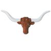 Longhorn Steer Head Plastic Decoration, 33" - 1 Pc. view 1