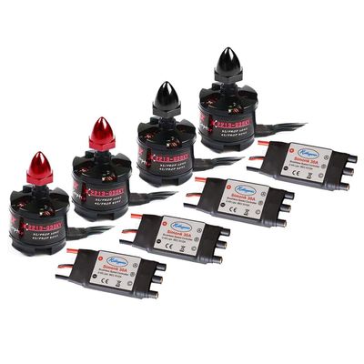 Hobbypower Emax MT2213 935KV Brushless Motor & SimonK 30A ESC 3-4S for DJI F450 S500 Quadcopter (Pack of 4 Set)