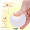 PlayMaty 100 Pieces Colorful Pit Balls Phthalate Free BPA Free Plastic Ocean Balls Crush Proof Stress Balls for Kids Playhouse Ball Pit Pool Accessories 2.1 Inches (100 Balls-Pink) view 4