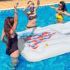 Jasonwell Beer Pong Pool Float - Inflatable Pool Beer Pong Table Party Pool Games Accessories for Adults 6 Feet Inflatable Pool Lounge Raft Toys with Cooler and 8 Pong Balls view 3