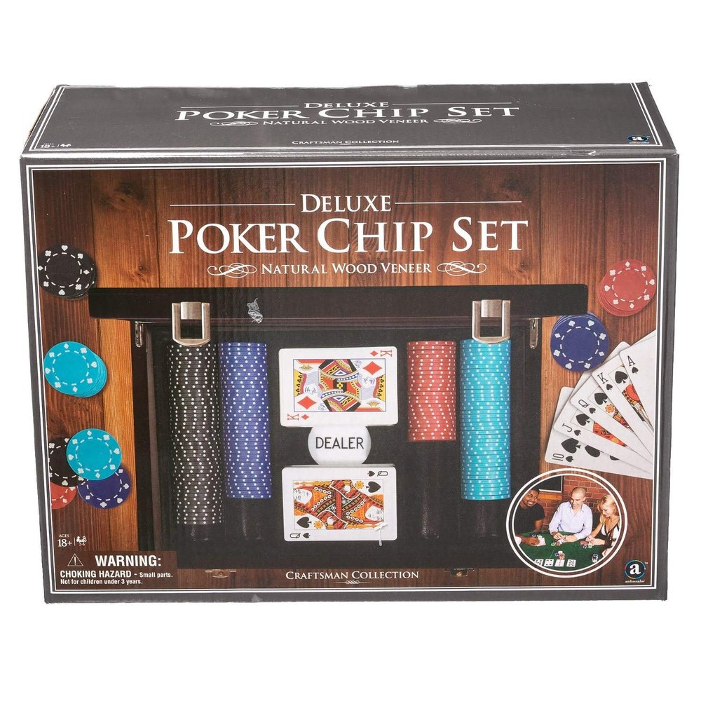 Ambassador Deluxe Poker Chip Set