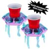 BigMouth Inc Inflatable Drink Holder for Pool, Floating Cup Holder for Hot Tub & Water, Fun Outdoor Beverage Float view 2