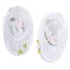 White Satin Ballet Slippers with Rose Fits Most Stuffed Animals 14" to 18" view 1