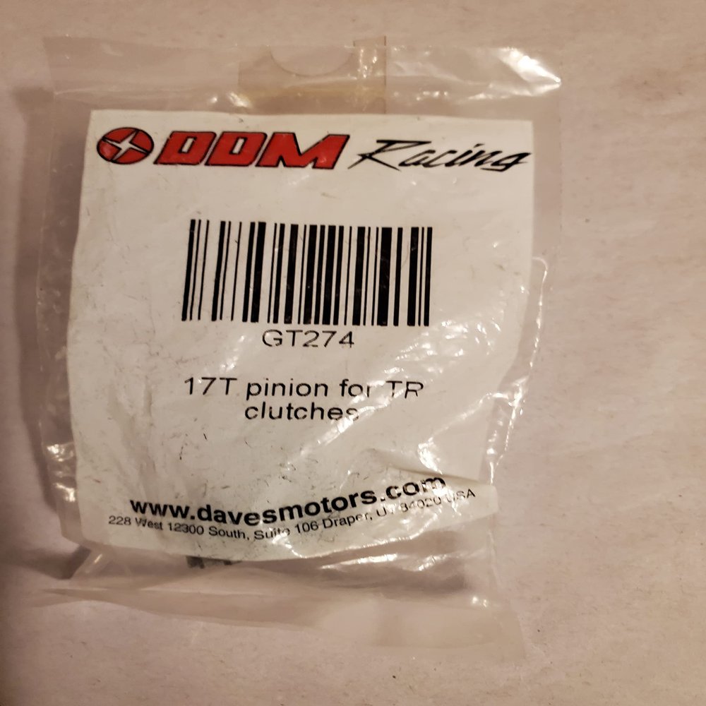 17T Pinion for TR Clutches - GT274