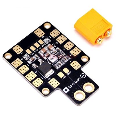 Paialu DB-XT60 Mini Power Hub PDB XT60 Power Distribution Module Board with BEC 5V 12V for FPV Drone Quadcopter QAV210 QAV-R QAV-X