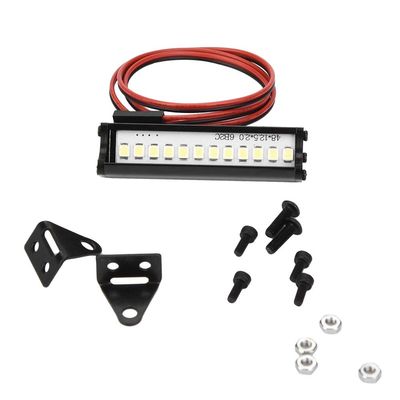 Dilwe RC Car LED Light Bar, RC Crawler 155mm LED Light Bar LEDs Lamp for 90046 90048 SCX10 1:10 Remote Control Car RC Parts