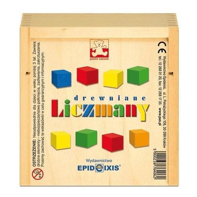 Epideixis Liczmany drewniane. Klocki edukacyjne [KLOCKI]