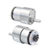 37GB-520 DC 12V 330rpm Metal Geared Box Motor Speed Reduction Electric Gearbox with Speed Encoder for Arduino DIY Smart Robot Car Chassis Kit(Pack of 2) view 1