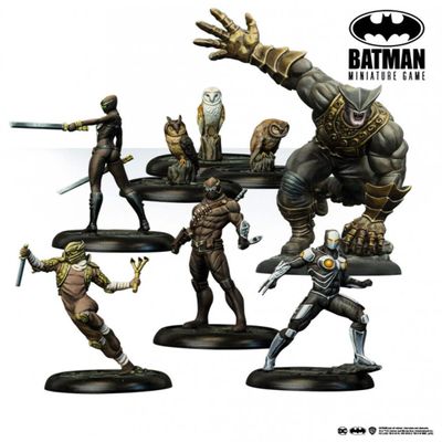 Knight Models Batman Miniature Game: The Court of Owls: Talon's Night 35MM Scale - Unpainted Ages 14+