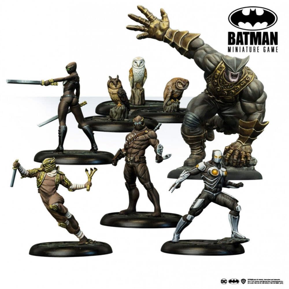 Knight Models Batman Miniature Game: The Court of Owls: Talon's Night 35MM Scale - Unpainted Ages 14+