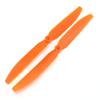 Aexit 2 Pcs Electrical equipment 3mm Hole Dia 2 Blades EP-9050 Propellers Orange for RC Airplane Model view 1