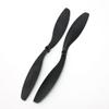 Aexit RC Model Electrical equipment Plane 9" Length 7" Pitch 9x7 EP9070 Props Propellers Black 2 Pcs view 1