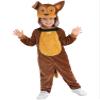 48" Brown Dog T1 Size Unisex Fancy Dress Halloween Costume with Hood view 1