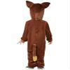 48" Brown Dog T1 Size Unisex Fancy Dress Halloween Costume with Hood view 3