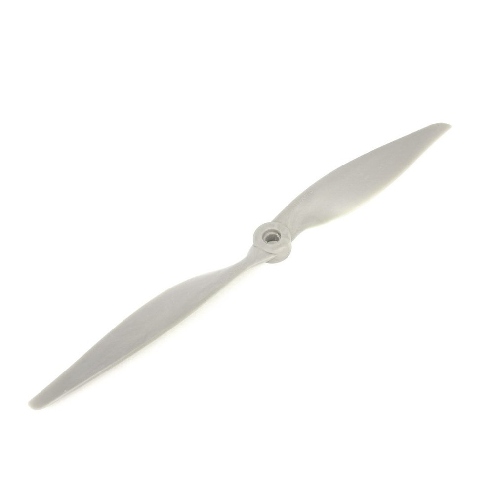Aexit Dual Vanes Electrical equipment 11x5.5 Gray Plastic Propeller for 9.8mm Shaft Dia RC Aircraft Toy
