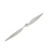 Aexit Dual Vanes Electrical equipment 11x5.5 Gray Plastic Propeller for 9.8mm Shaft Dia RC Aircraft Toy view 2