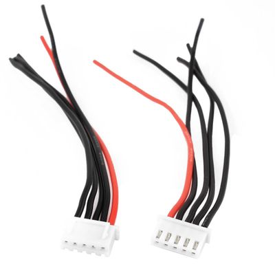 Aexit 2Pcs 4.7" Electrical equipment Length -XH 5Pin Balance Charger Adapter Extention Wire for RC 4S Lipo Battery