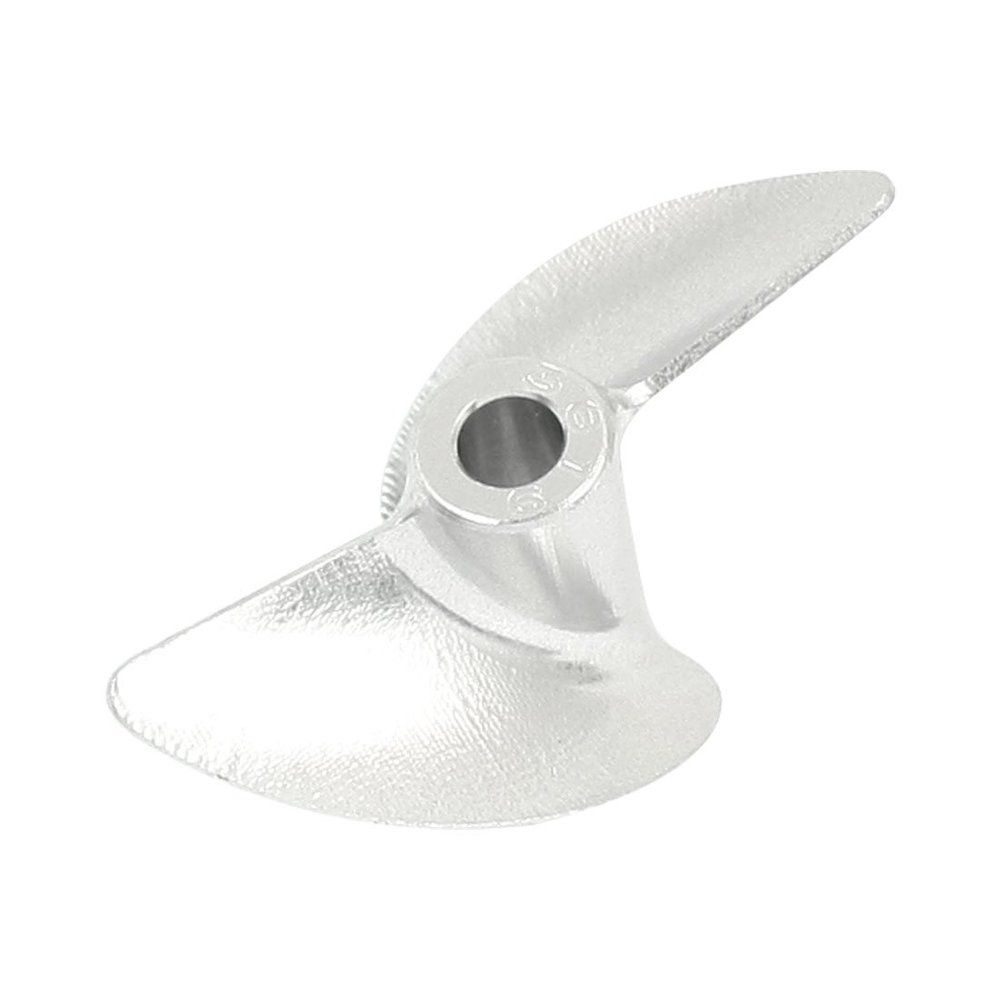 Aexit 36mm Dia Electrical equipment P/D1.9 2-Vane Aluminium Alloy CCW Positive Rotating CNC Propeller Prop for 4mm Shaft RC Ship Boat Model