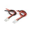 Aexit 4.5" Length Electrical equipment RC 1S Lipo Battery -XH 2Pin Male Balance Charger Adapter Connector Lead Extension Wire 2Pcs view 3