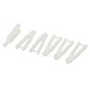 Aexit 6pcs 2mm Electrical equipment Dia Push Rod RC Plane Boat Rudder Helicopter Car Servo Nylon Clevis Clip Linkage view 1