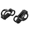 Aexit 2 Pcs Electrical equipment RC Nitro 5mm Dia Fuel Line Tubing Clamp Pinch Clip Black view 1