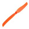 Aexit 2pcs Orange Electrical equipment Plastic RC Airplane Prop Propeller Paddle 9045 + Shaft Adapter Ring view 4