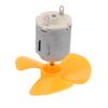 Aexit DC 3.0V Electrical equipment 0.13A 12500RPM Strong Force Motor 3 Vanes Red Propeller 50mmx2mm view 3