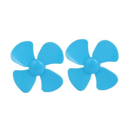 Aexit 2PCS Brushless Electrical equipment Motor 4 Vanes RC Boat Airplane Propeller 2.4-inch Dia Blue