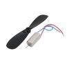 Aexit DC 3V Electrical equipment 18000RPM 612 Coreless Motor w CW Propeller for RC Helicopter view 2
