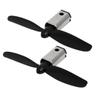 Aexit 2PCS DC Electrical equipment 3.7V 20000RPM -DIY- N30 Magnetic Motor w 2 Vane CW Prop for Quadcopter view 1