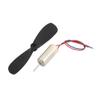 Aexit DC 1.5V Electrical equipment 40000RPM 614 Coreless Motor w CCW Propeller for RC Helicopter view 3