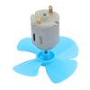 Aexit 2Pcs DC Electrical equipment 3V 17000RPM 0.13A High Torque Motor 4 Vanes 56mm Dia RC Propeller Blue view 4