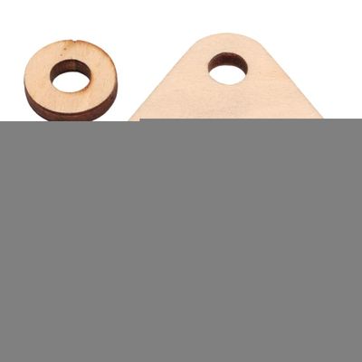 Aexit 2Pcs RC Electrical equipment Brushless Motor Electric Boat Wooden Mount Stand for 4mm Shaft
