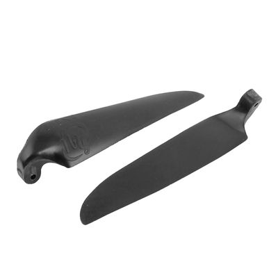 Aexit Pair RC Electrical equipment Glider Plane Black Plastic Folding Propeller Vanes 6.5 x 4 Inch