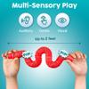 BUNMO Pop Tubes - Sensory Toys - Fidget Toys - Imaginative Play & Stimulating Creative Learning - Hours of Fun for Kids - Tons of Ways to Play - Non-Mouthable Toy 3+ - 8 Pack Large view 3
