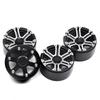 4pcs 6 Spoke Beadlock Alloy 1.9 Wheels Rims for 1:10 RC Crawlers SCX10 CC01 view 3