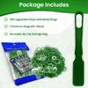 MR CHIPS Made in USA Upgraded Bingo Magnetic Wand & 200 Pieces  Inch Green Plastic Chips with Metal Rings - Support American Jobs view 2