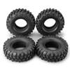 4pcs 1.9" Rubber Tires Racing Tyre 108mm for 1/10 SCX10 CC01 F350 Truck RC Crawler Cars view 2
