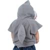 Coskidz Children Shark Costume Fish Grey Pink Yellow Blue Hoodie 3t 4t Boy Girl Halloween Birthday Party (S, Gray) view 3