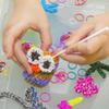 3000PCS Loom Rubber Bands Kit with 75 Clips,5 Hooks, Premium Bracelet Making Kit for Kids Weaving DIY Crafting Gift(Blue) view 4