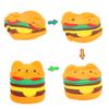 6pcs Slow Rising squishies Squishy Toys Jumbo squishies, Hamburger Popcorn Cake Ice Cream Pizza Kawaii Squishy Toys or Stress Relief Squeeze Toys Party Favors for Kids Adults Decorative Props view 4